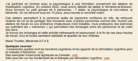 retour expérience binôme