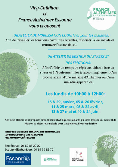 atelier mobilisation cognitive Viry
